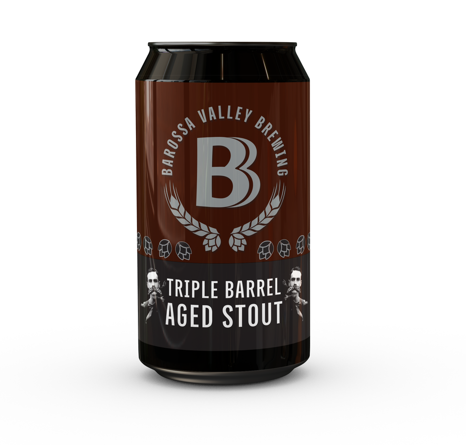 2023 Vintage, Barossa Valley Brewing - PREMIUM, Triple Barrel Aged Stout - 440ml